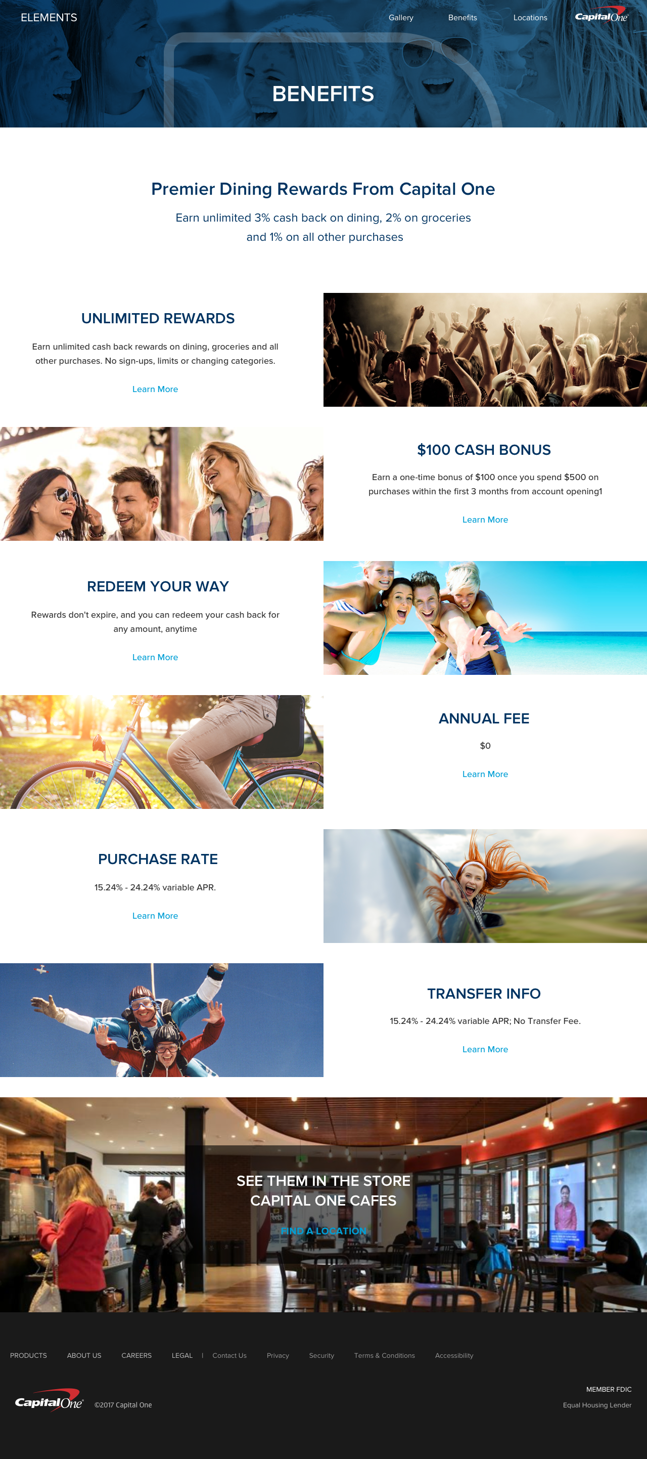 Benefits and rewards: unlimited cashback, redemption options, and rate transparency